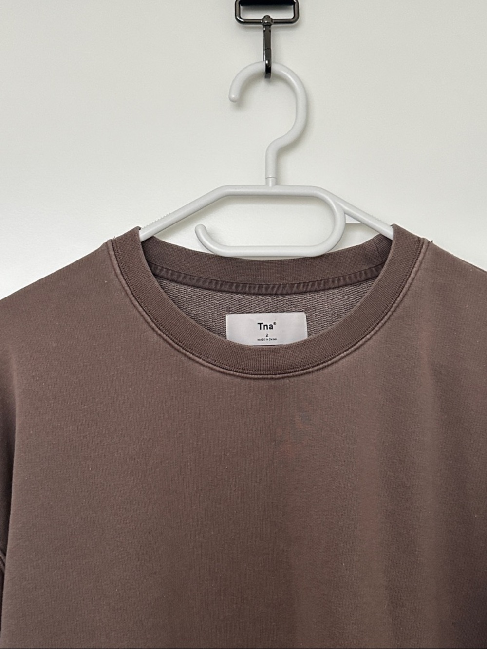TNA Crewneck Sweatshirt in Brown - Picture 3 of 4